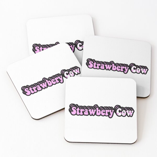 Item preview, Strawberry Cow! designed and sold by stickerstamp.