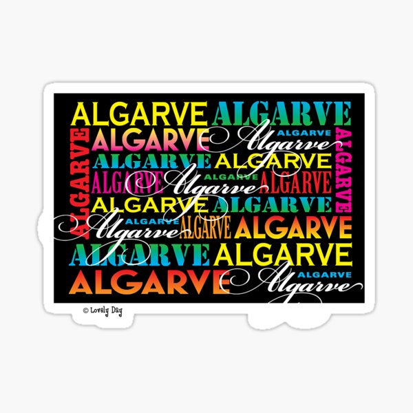 Artikel-Vorschau von Portugal Algarve Script Famous Lovely Day Design, designt und verkauft von Lovely Day.