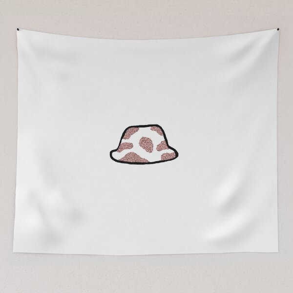 Item preview, sparkly cow print bucket hat designed and sold by Ellamcf22.
