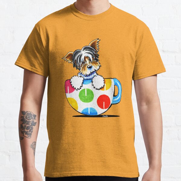 Biewer Yorkie Polka Dot Cup Classic T-Shirt