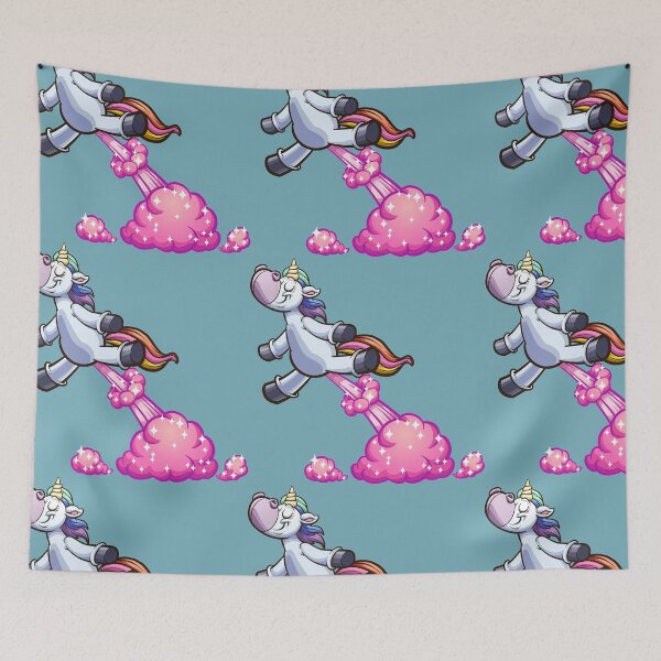 Item preview, Farting unicorn designed and sold by Kawai  Stikers.