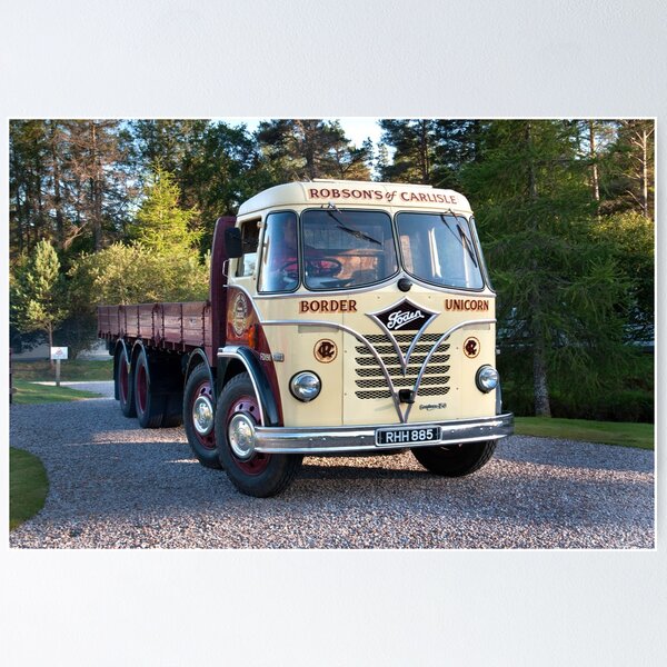 Vintage foden lorries for hot sale sale