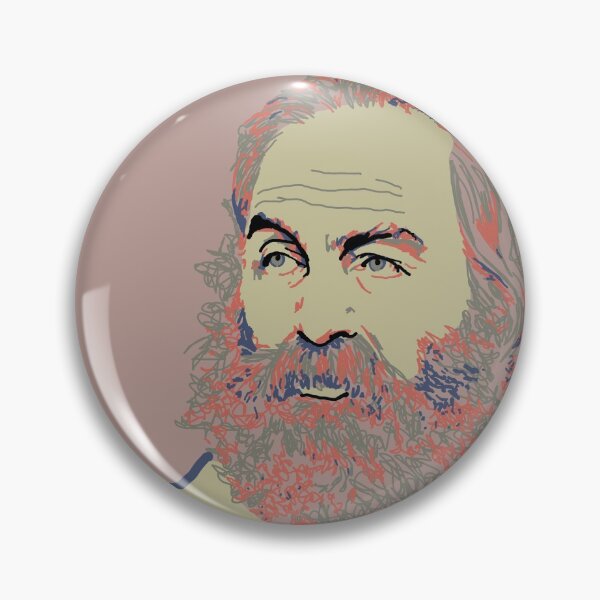 Item preview, Walt Whitman Portrait designed and sold by savantdesigns.