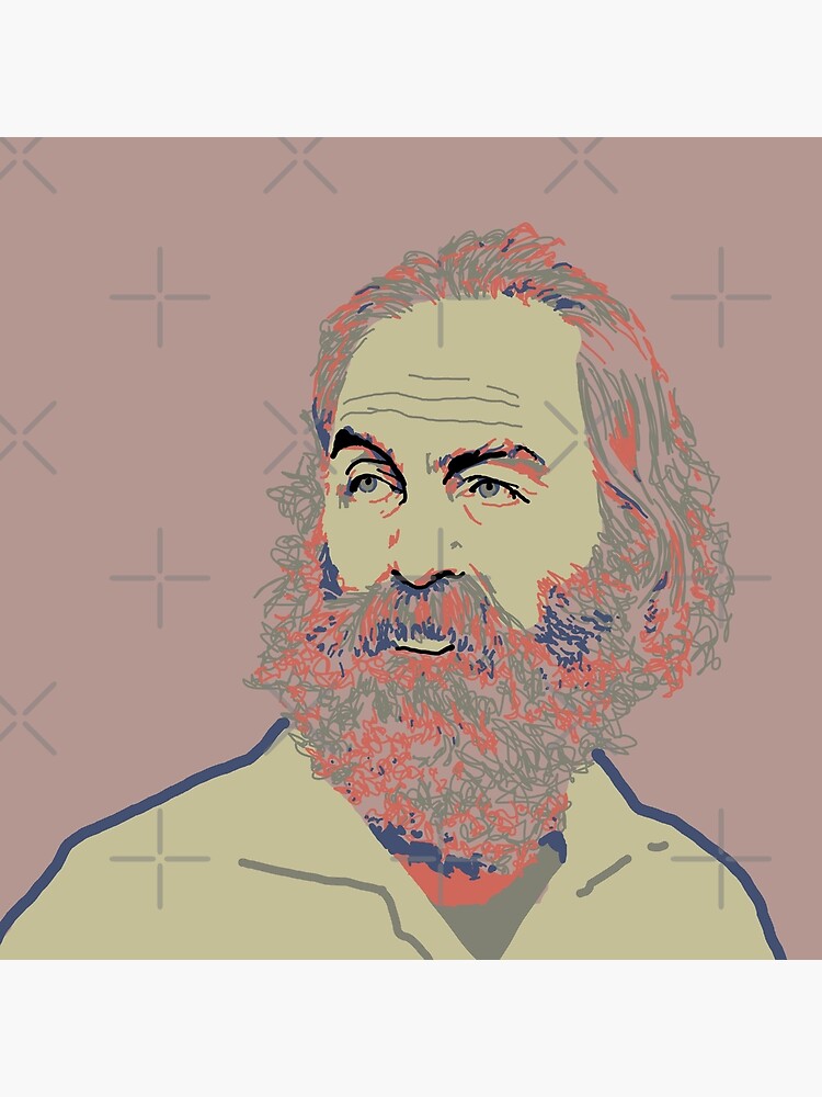 Walt Whitman Portrait Premium Matte Vertical Poster sold by Jhon | SKU ...