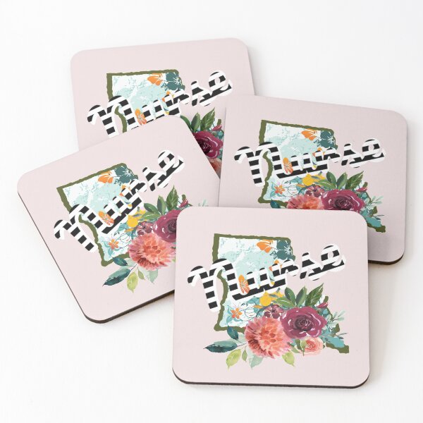 Item preview, Louisiana Nurse Floral Watercolor designed and sold by AZGuzmans.