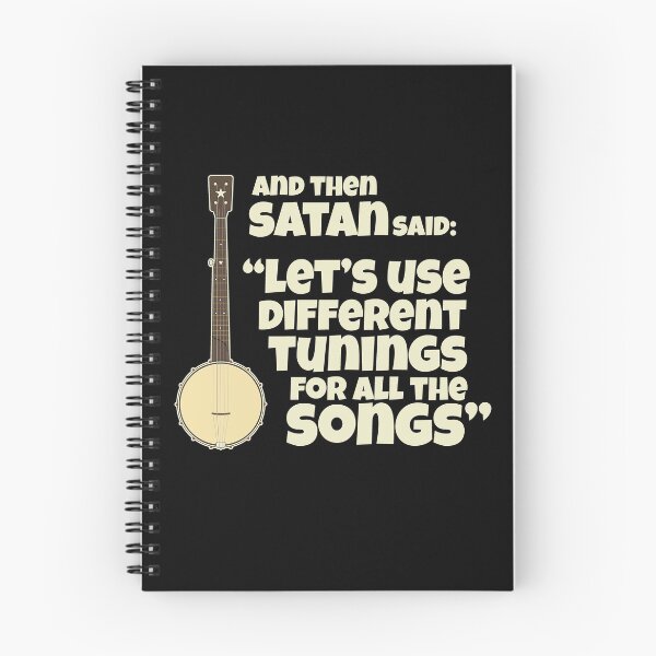Item preview, Funny Old Time Banjo Tunings designed and sold by Huhnerdieb Apparel.