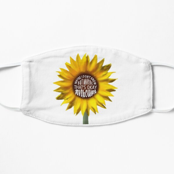 Download Yellow Sunflower Face Masks Redbubble PSD Mockup Templates