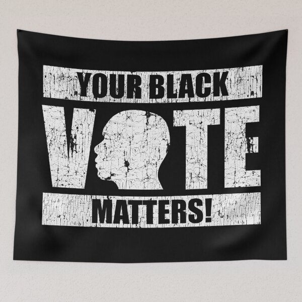 Item preview, Your Black Vote Matters Black Man designed and sold by blackartmatters.