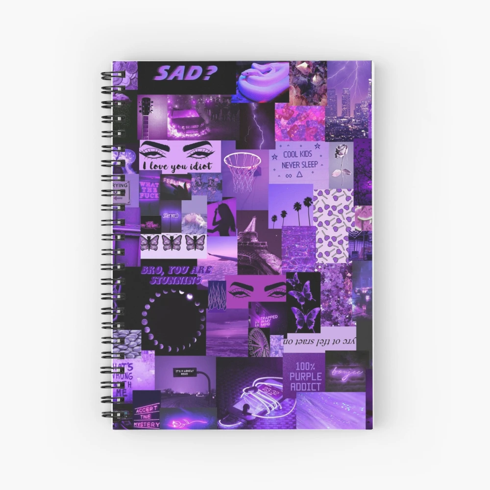 Purple Aesthetic Notebook: Good Vibes by McTerrell, Ryan M