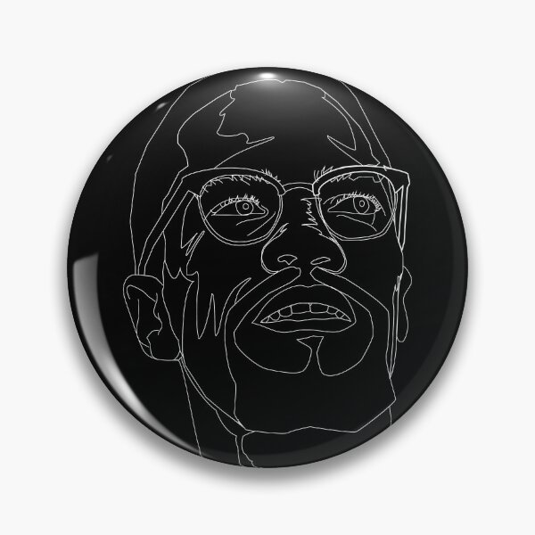 Item preview, Malcolm X White Line Drawing designed and sold by ambriente.