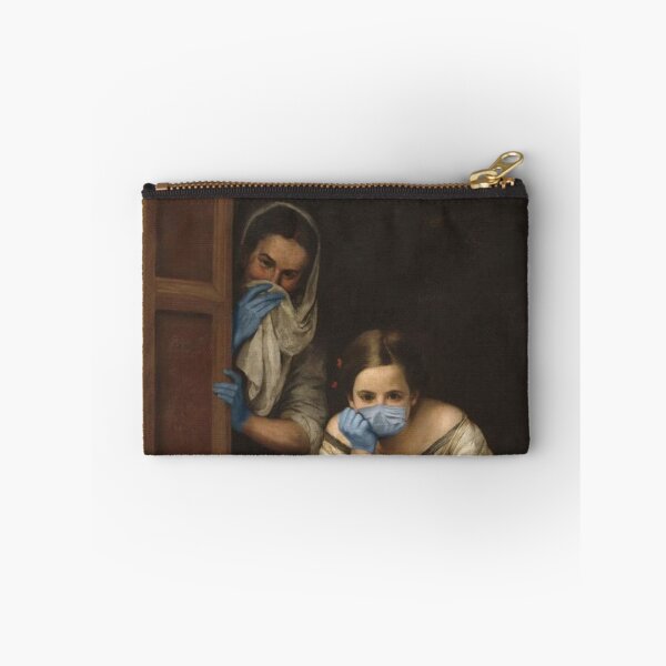 Item preview, two women at a window in a pandemic designed and sold by silviasxan.