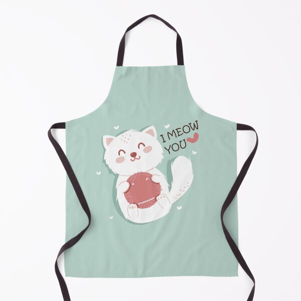 Item preview, I MEOW YOU, I LOVE YOU, CAT, CATS, CAT LOVERS designed and sold by Little. Roses.