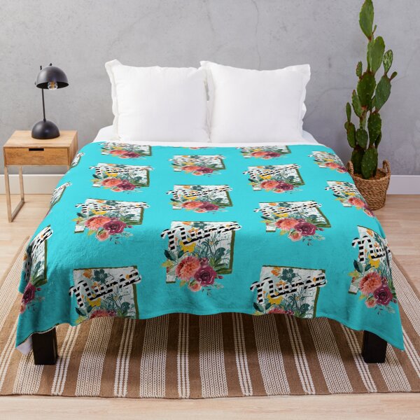 Item preview, New Mexico Nurse Floral Watercolor designed and sold by AZGuzmans.