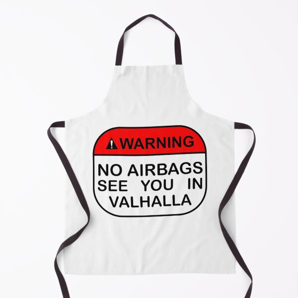 Item preview, No Air Bags Valhalla designed and sold by WorldEngine.