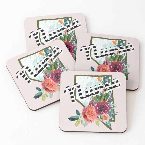 Item preview, Nevada Nurse Floral Watercolor designed and sold by AZGuzmans.