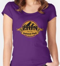Zion National Park, Utah Women's Fitted Scoop T-Shirt