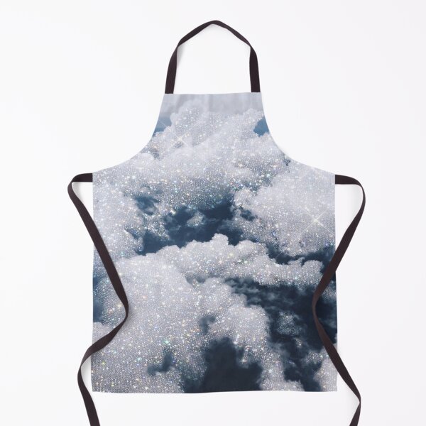 Item preview, Aesthetically pleasing sparkly glittery white clouds designed and sold by samararibas.