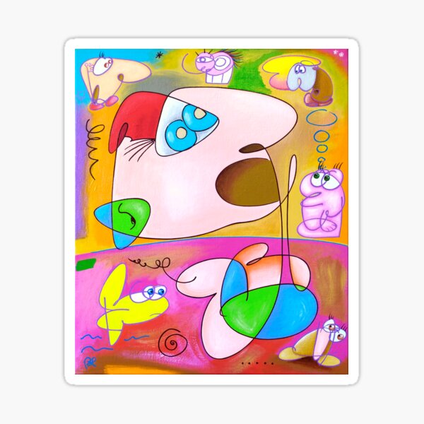 Dumb Art Sticker