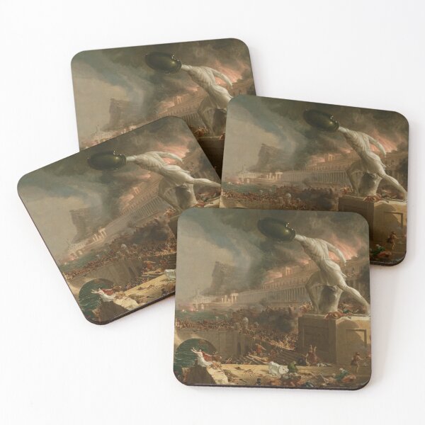 Item preview, Destruction, The Course of Empire (1836) - Thomas Cole designed and sold by SALON DES ARTS.