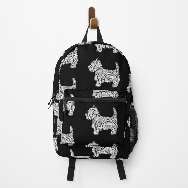 Item preview, Westie black and white zentangle designed and sold by -soraya-.