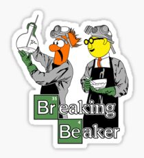 Breaking Beaker Sticker