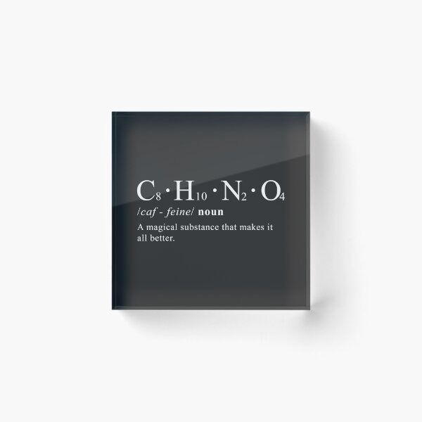 Artikelvorschau, Koffeinelement entworfen und verkauft von CasperGraphics.