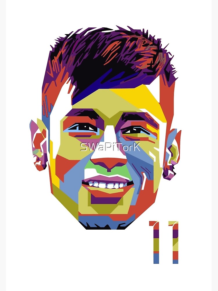 Neymar Jr- Brazil Legend Spiral Notebook for Sale by