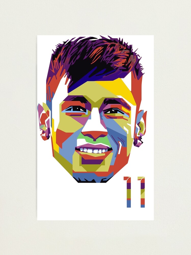 Neymar Jr- Brazil Legend Photographic Print for Sale by FootballArcade