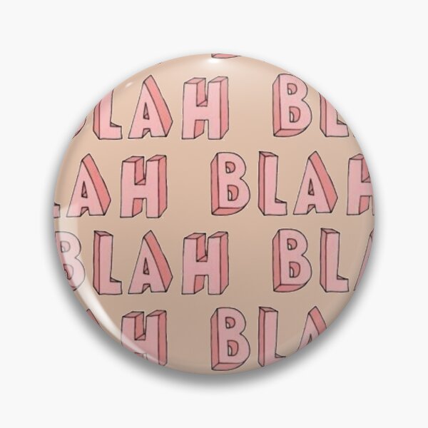 Item preview, Blah Blah Blah Funny Word Design  designed and sold by MissMiaGrl.