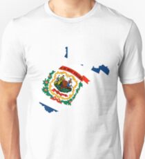 West Virginia | Flag State | SteezeFactory.com Unisex T-Shirt