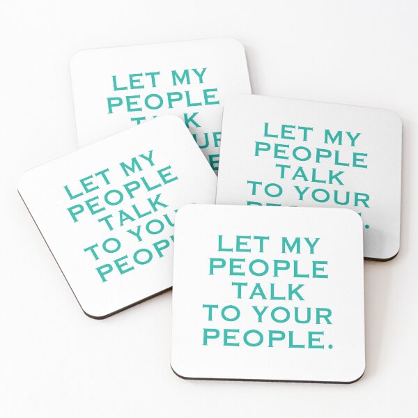 Item preview, Let my people talk to your people designed and sold by jazzydevil.