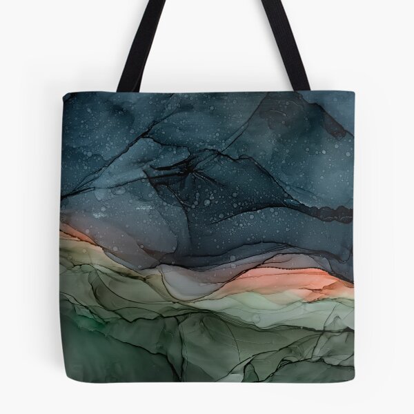 Item preview, Twilight Sunset Abstract Landscape - Bonnie designed and sold by puddleandink.
