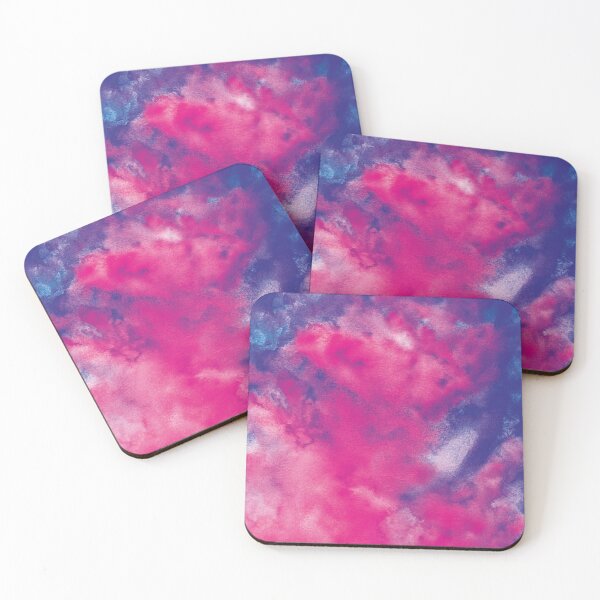 Item preview, Watercolor Pink / Purple/ Blue handmade texture designed and sold by Geometricshow.