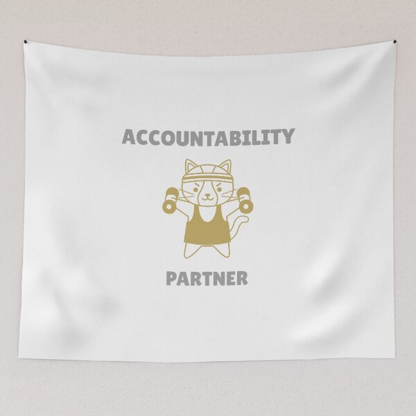 Item preview, Accountability partner designed and sold by josephsteez.