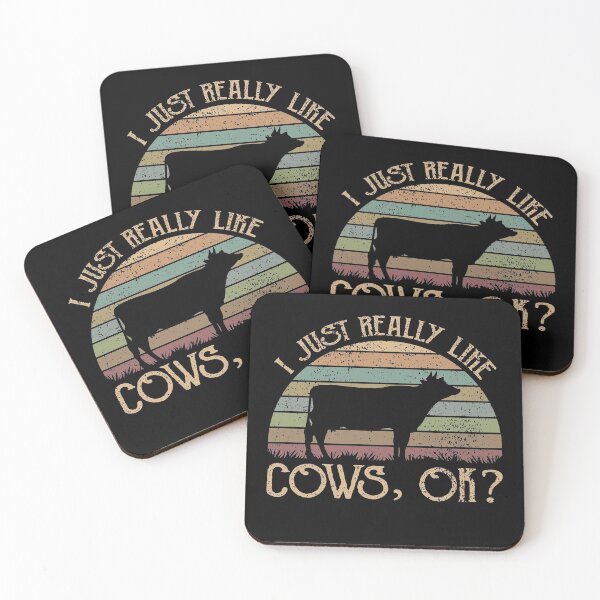 Item preview, I Just Really Like Cows Ok designed and sold by sesa10.