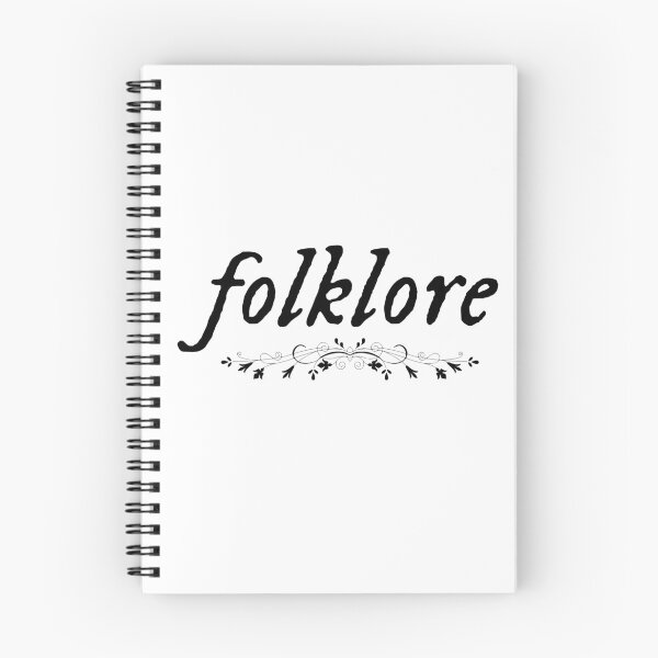 Item preview, Taylor Swift Folklore Album Title Flourish designed and sold by flowerfieldlane.