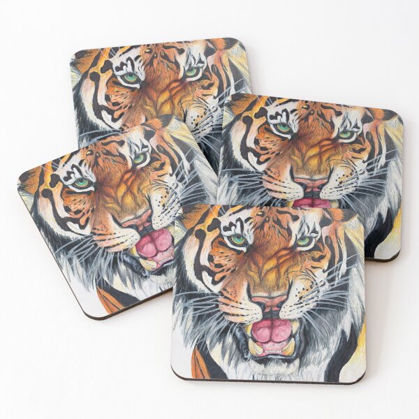 Item preview, Tiger growl designed and sold by The Painted Pony.