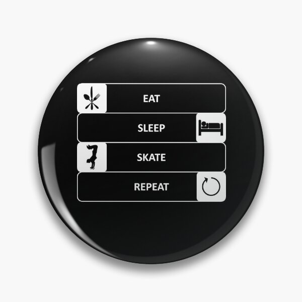 Item preview, Eat Sleep Skate Repeat - Sports - Hobby designed and sold by AndiHK.