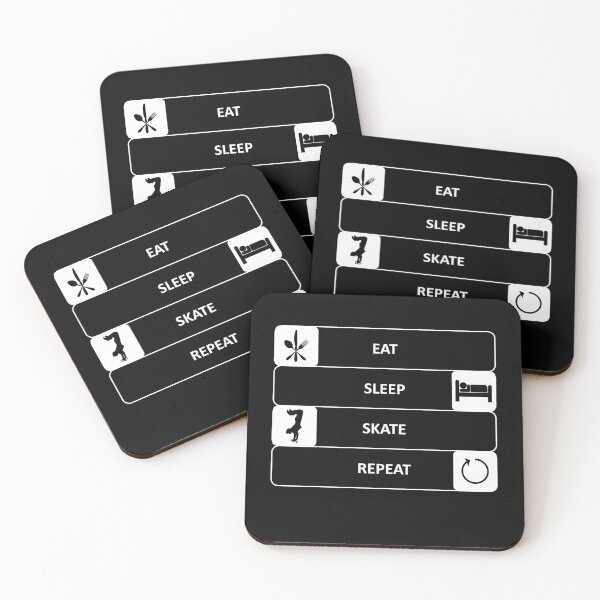 Item preview, Eat Sleep Skate Repeat - Sports - Hobby designed and sold by AndiHK.