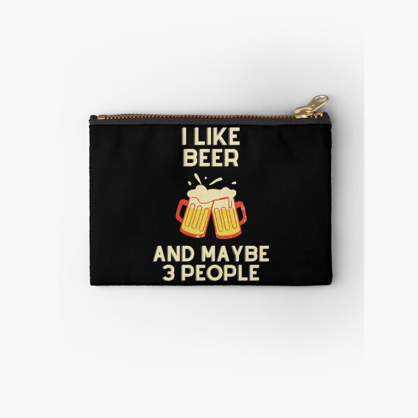 Item preview, I Like Beer And Maybe 3 People designed and sold by JustCreativity.