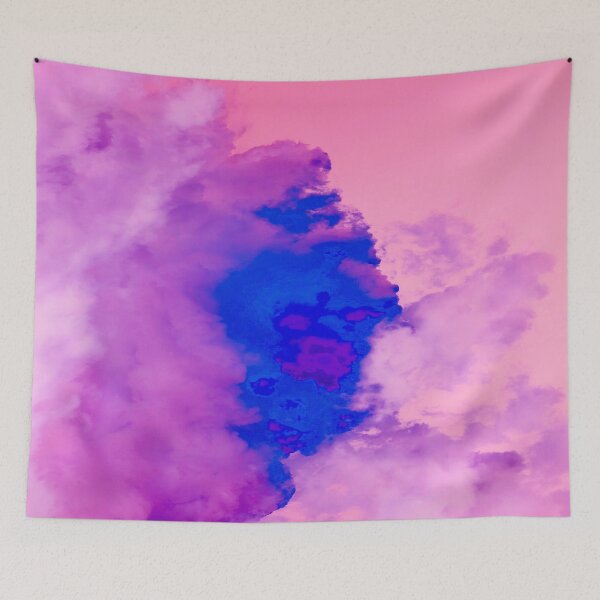 Item preview, Puffy Purple Clouds designed and sold by wildjellybeans.