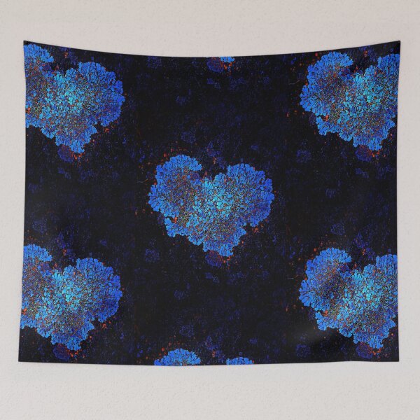 Item preview, Blue Glow Heart designed and sold by Tovers.