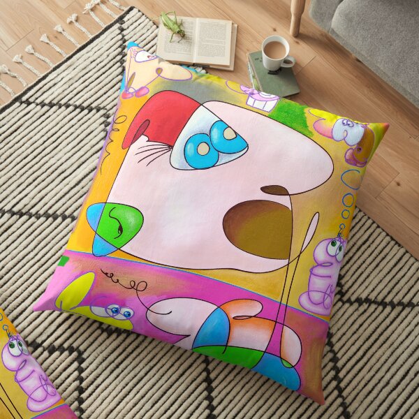 Dumb Art Floor Pillow