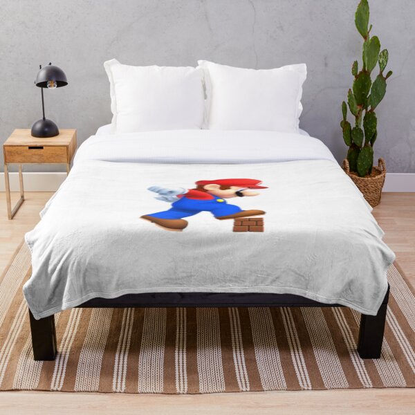 Super Mário Throw Blanket