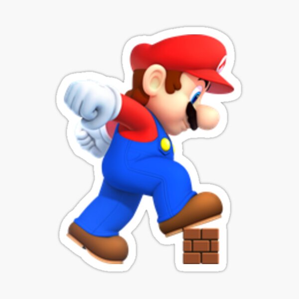 Super Mario Pegatina