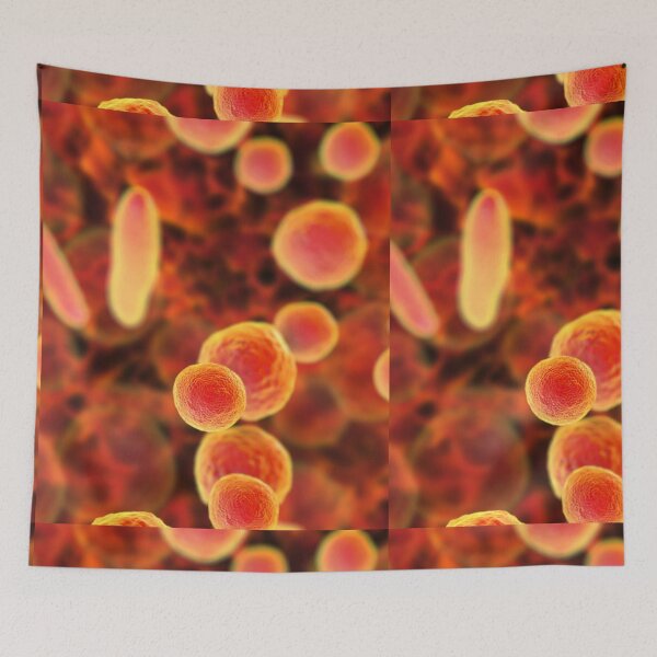 Item preview, MYCOPLASMA BACTERIA MICROSCOPE IMAGE PHOTO...Micro designed and sold by Hippiesole.