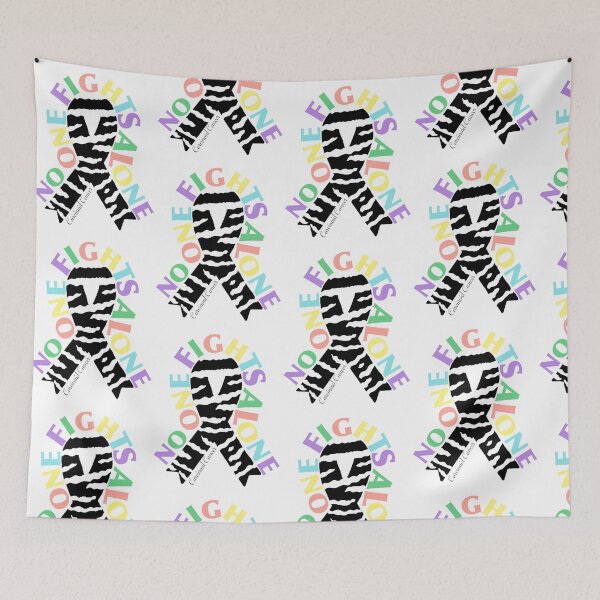 Item preview, CARCINOID CANCER, NO ONE FIGHTS ALONE designed and sold by Kandi Hohenberger.