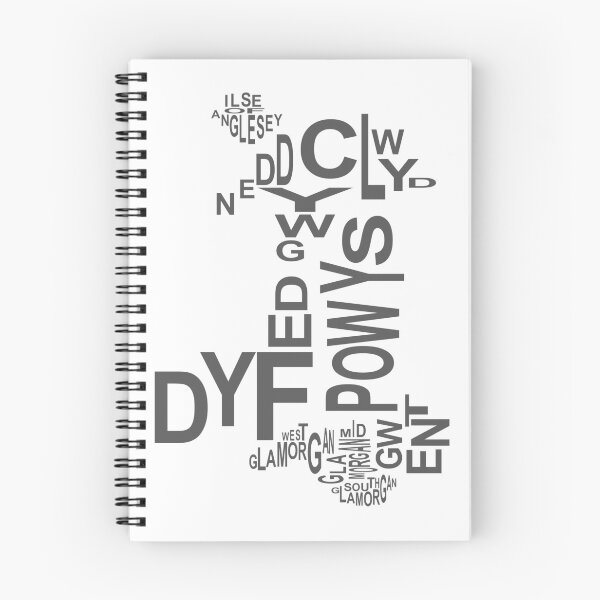 Item preview, County Map of Wales designed and sold by GeorgeLemon.