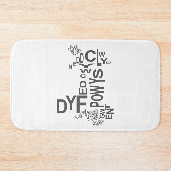 Item preview, County Map of Wales designed and sold by GeorgeLemon.