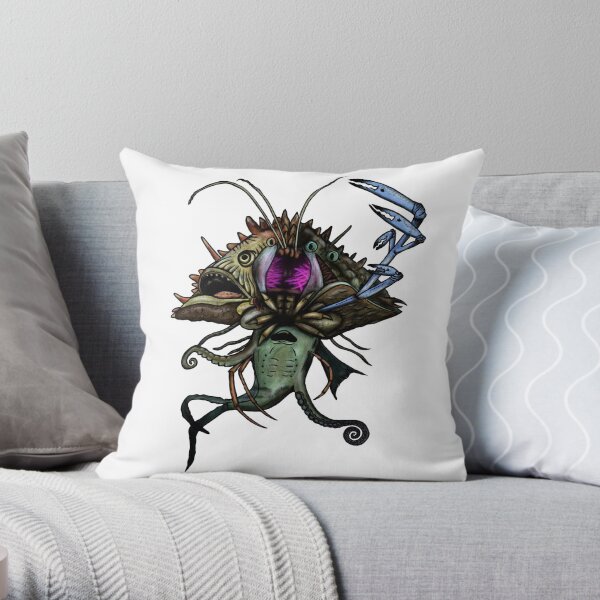 Ween The Mollusk Throw Pillow